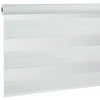 Store enrouleur jour/nuit blanc 120x185cm