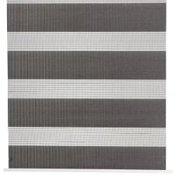 Store enrouleur jour/nuit gris anthracite 45x185cm