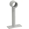 Support extensible métal blanc pour tringle à rideau Ø2xL8/16,5cm