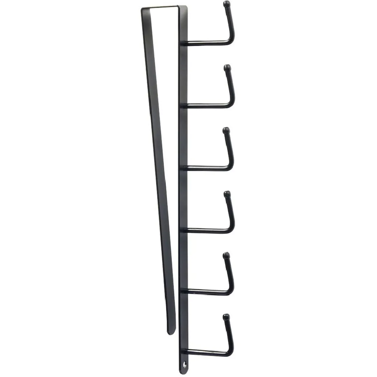 Support multifonctions métal noir