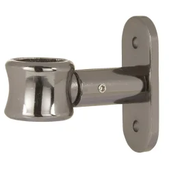 Support pour plafond en métal nickel ø2 cm