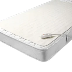 Surmatelas chauffant blanc 1 personne