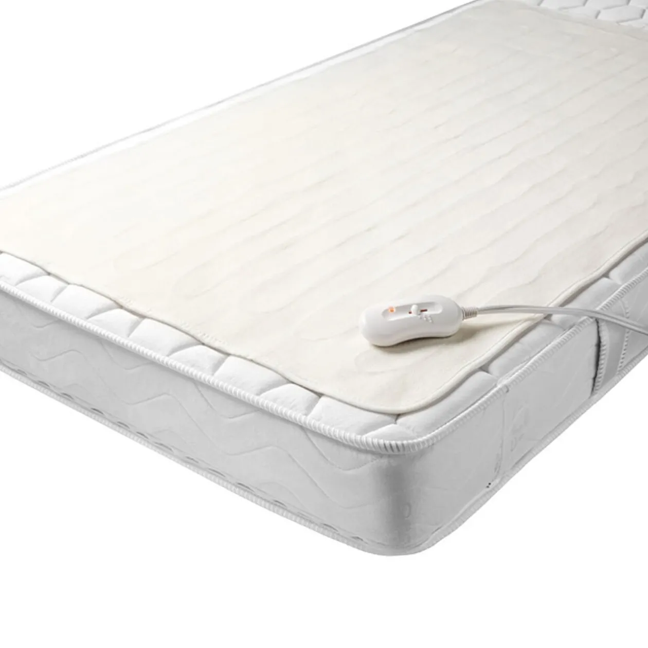 Surmatelas chauffant blanc 1 personne