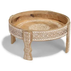 Table basse Anissa effet blanchi