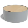 Table basse coffre Kuub gris