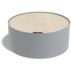 Table basse coffre Kuub gris