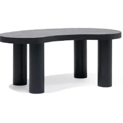 Table basse Pachi noir - L100xP50xH40 cm