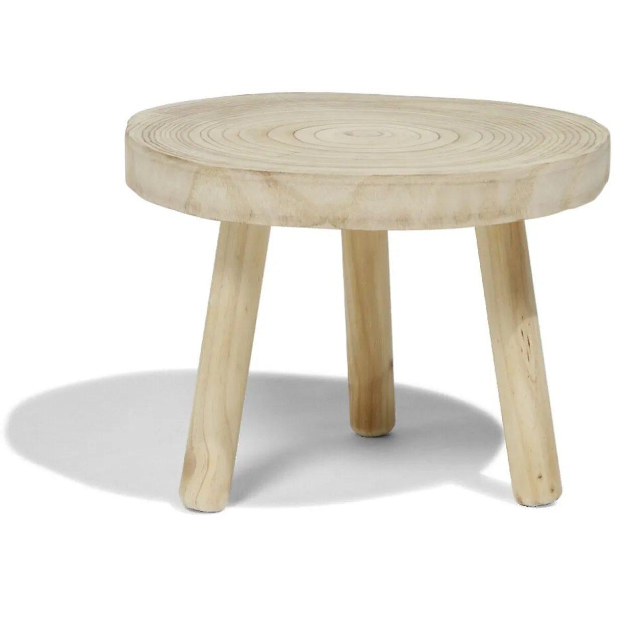 Table basse Rustik Ø46xH35cm bois