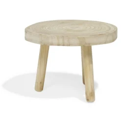 Table basse Rustik Ø46xH35cm bois