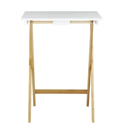 Table d'appoint pliante en bois