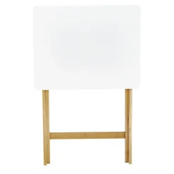 Table d'appoint pliante en bois