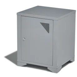 Table de chevet Pittsburgh gris anthracite 1 porte