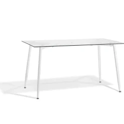 Table repas Gaby blanche 6 couverts