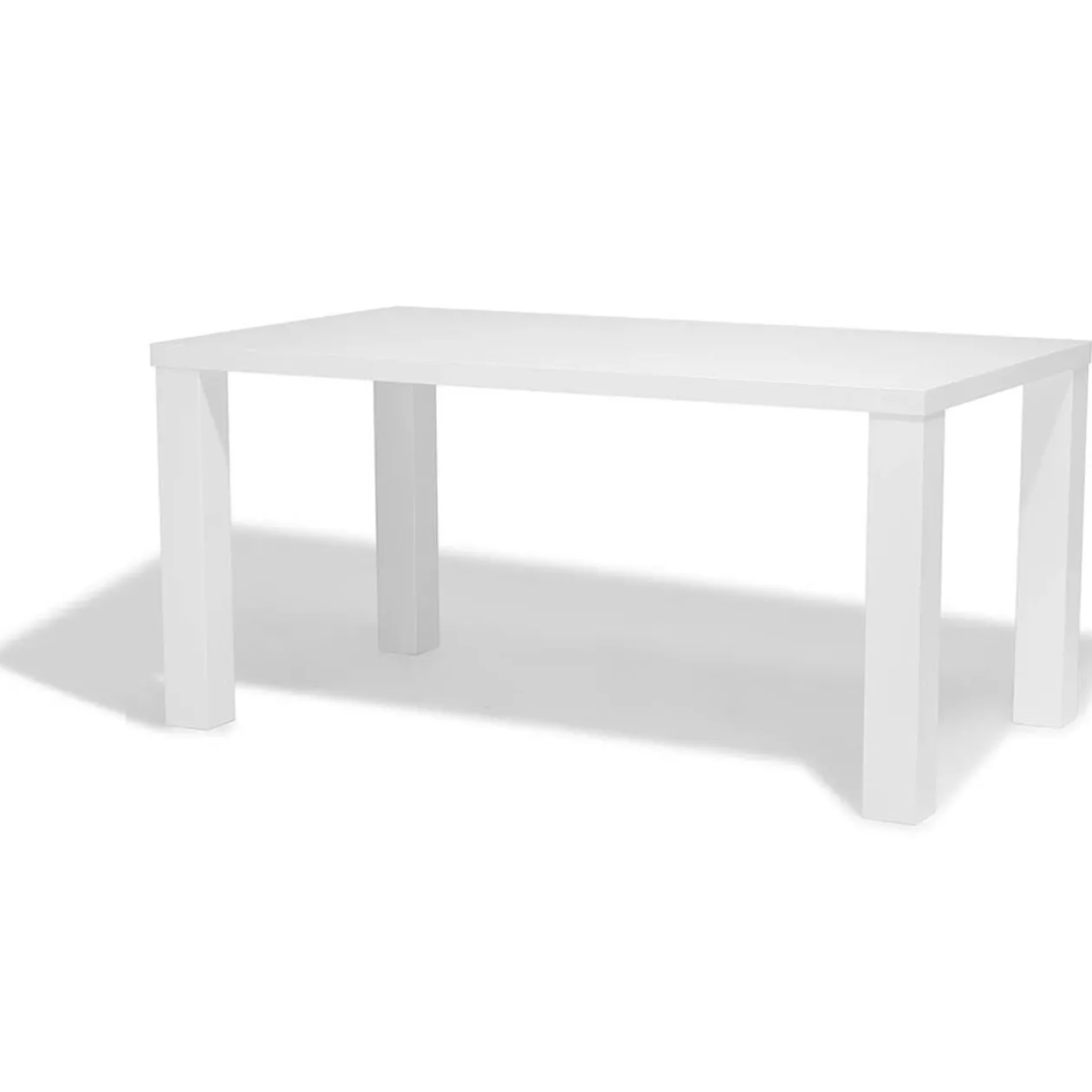 Table repas Luminosa blanche 8 couverts