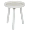 Table ronde bois blanc