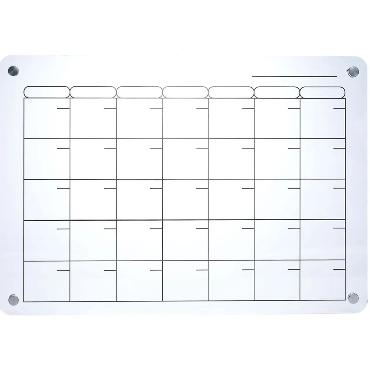 Tableau magnétique avec 4 aimants 43x30 cm