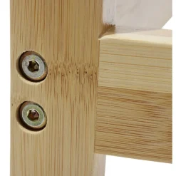 Tabouret Baïa bambou naturel - L32xP32xH72 cm