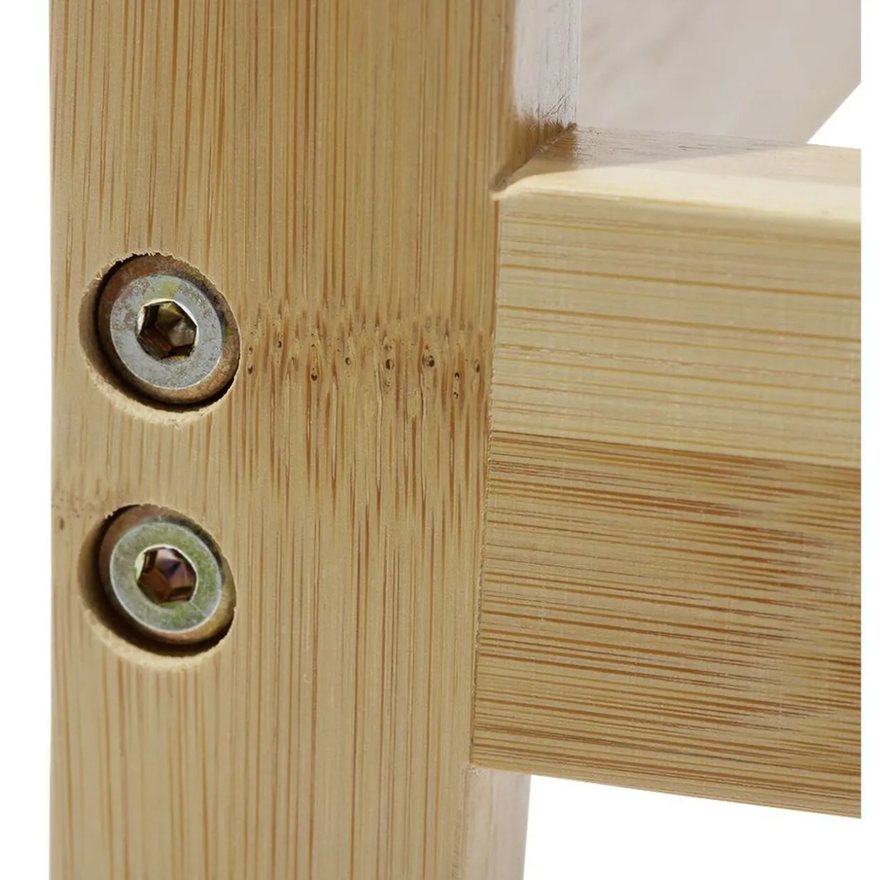 Tabouret Baïa bambou naturel - L32xP32xH72 cm