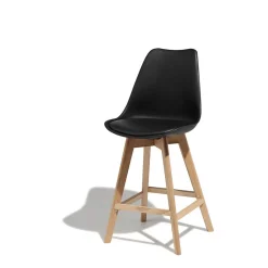 Tabouret de bar Chloé noir x 2