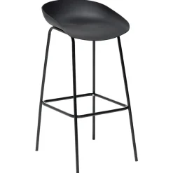 Tabouret de Bar Izan Noir - 42,5x46xH82cm x2