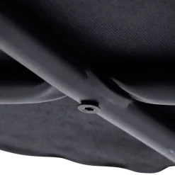 Tabouret de bar Morgane gris - L49xP46xH114 cm