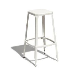 Tabouret de bar Timothy blanc x 2