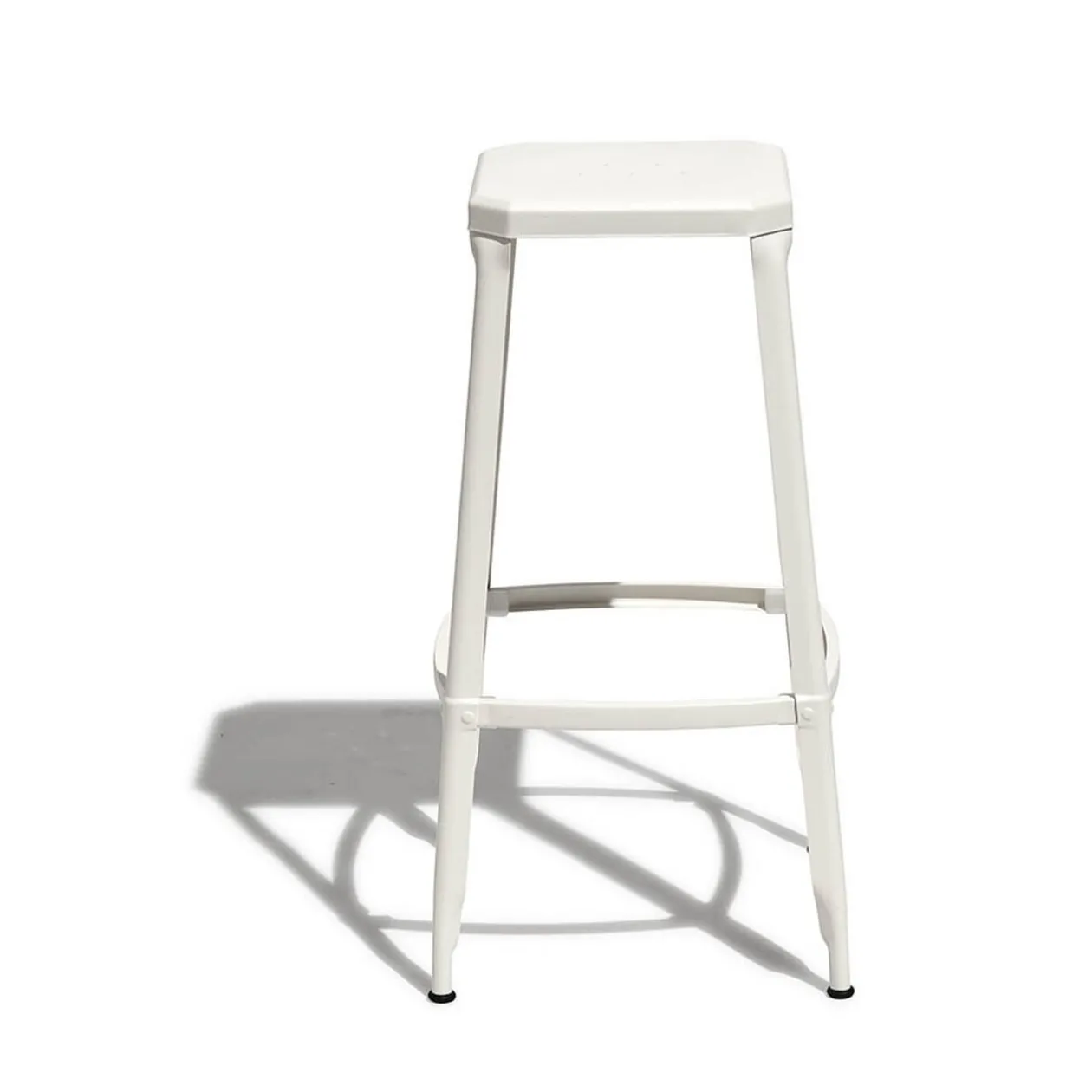 Tabouret de bar Timothy blanc x 2