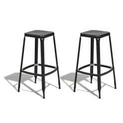 Tabouret de bar Timothy noir x 2