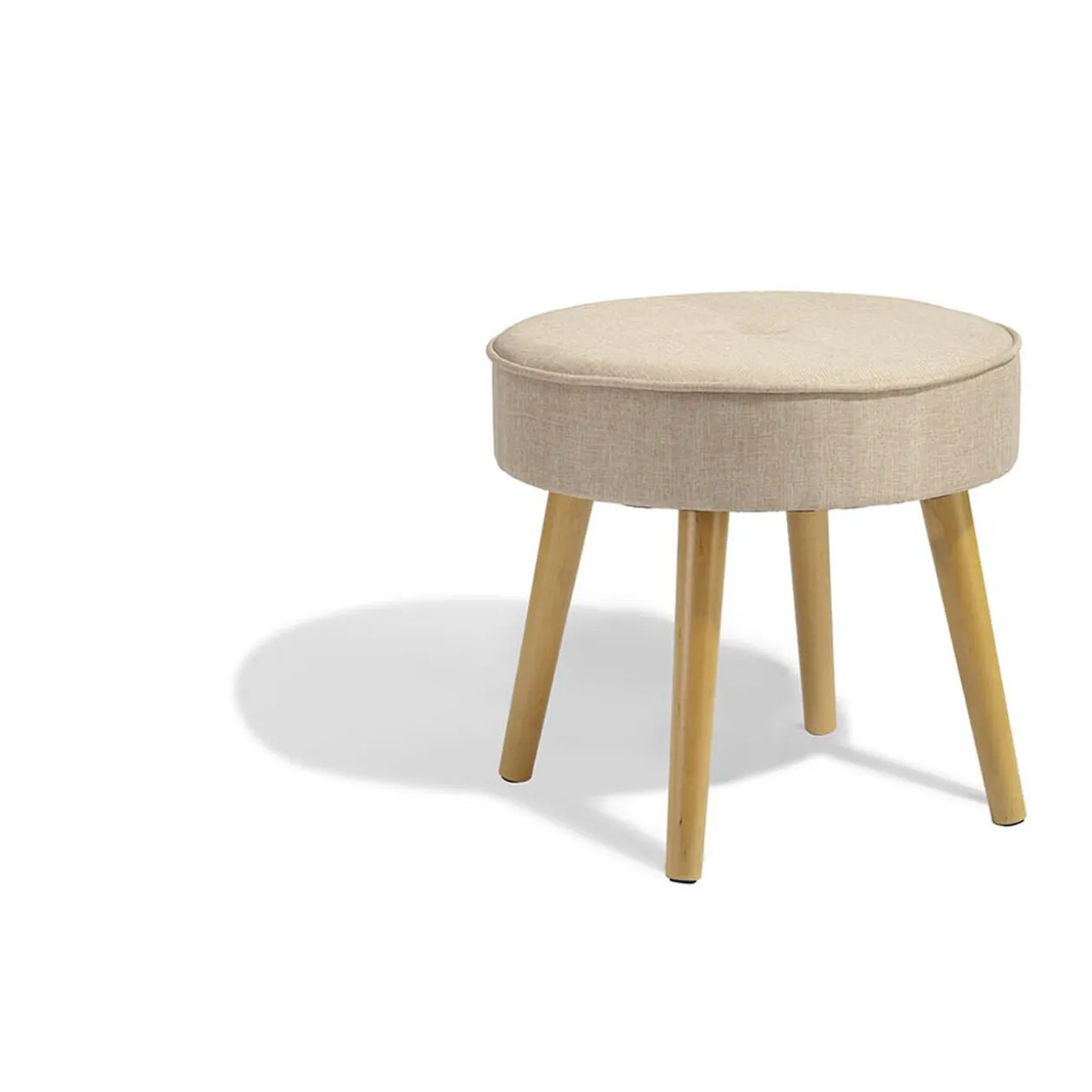 Tabouret Eliott écru