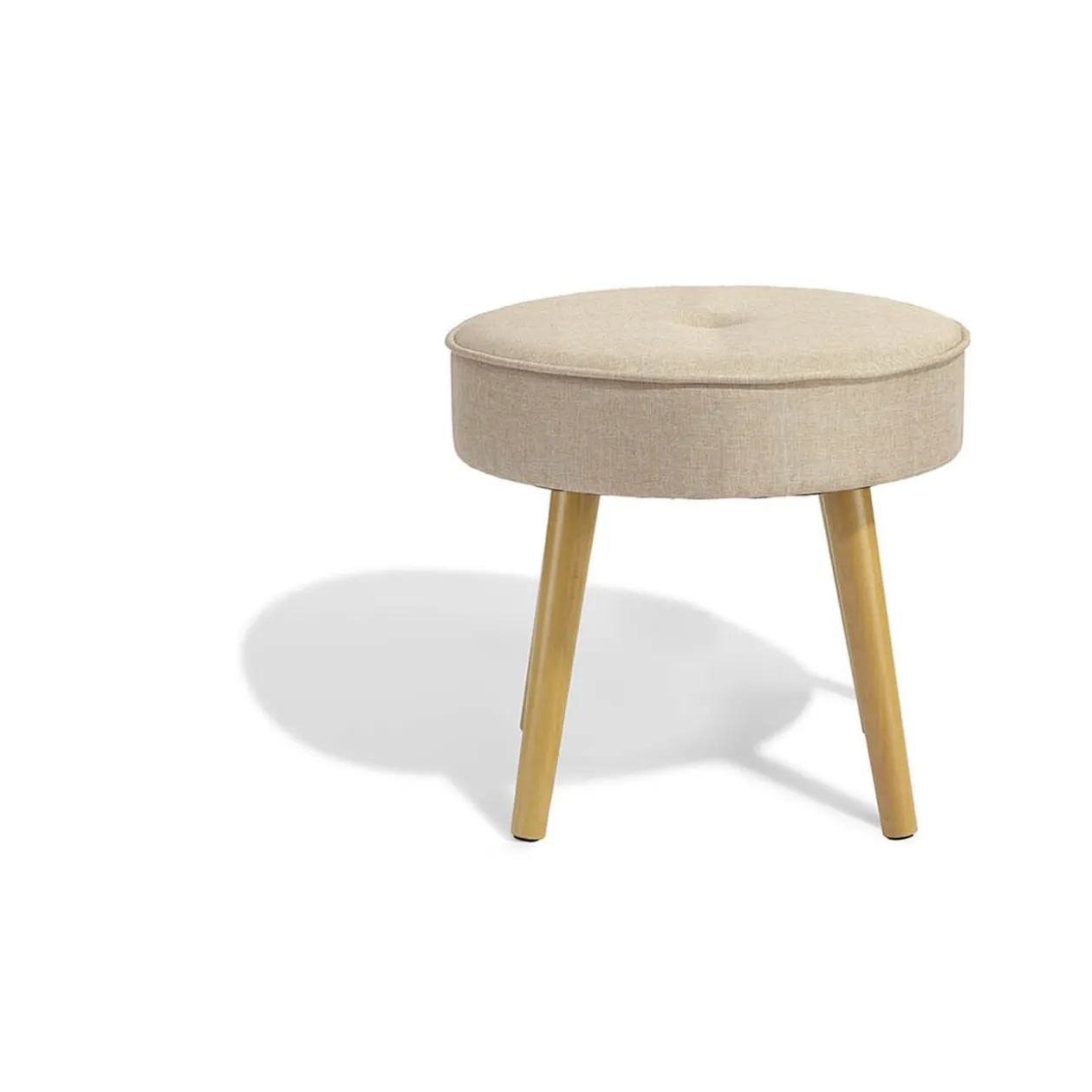 Tabouret Eliott écru