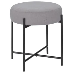 Tabouret Jacob Ø36xH40cm gris