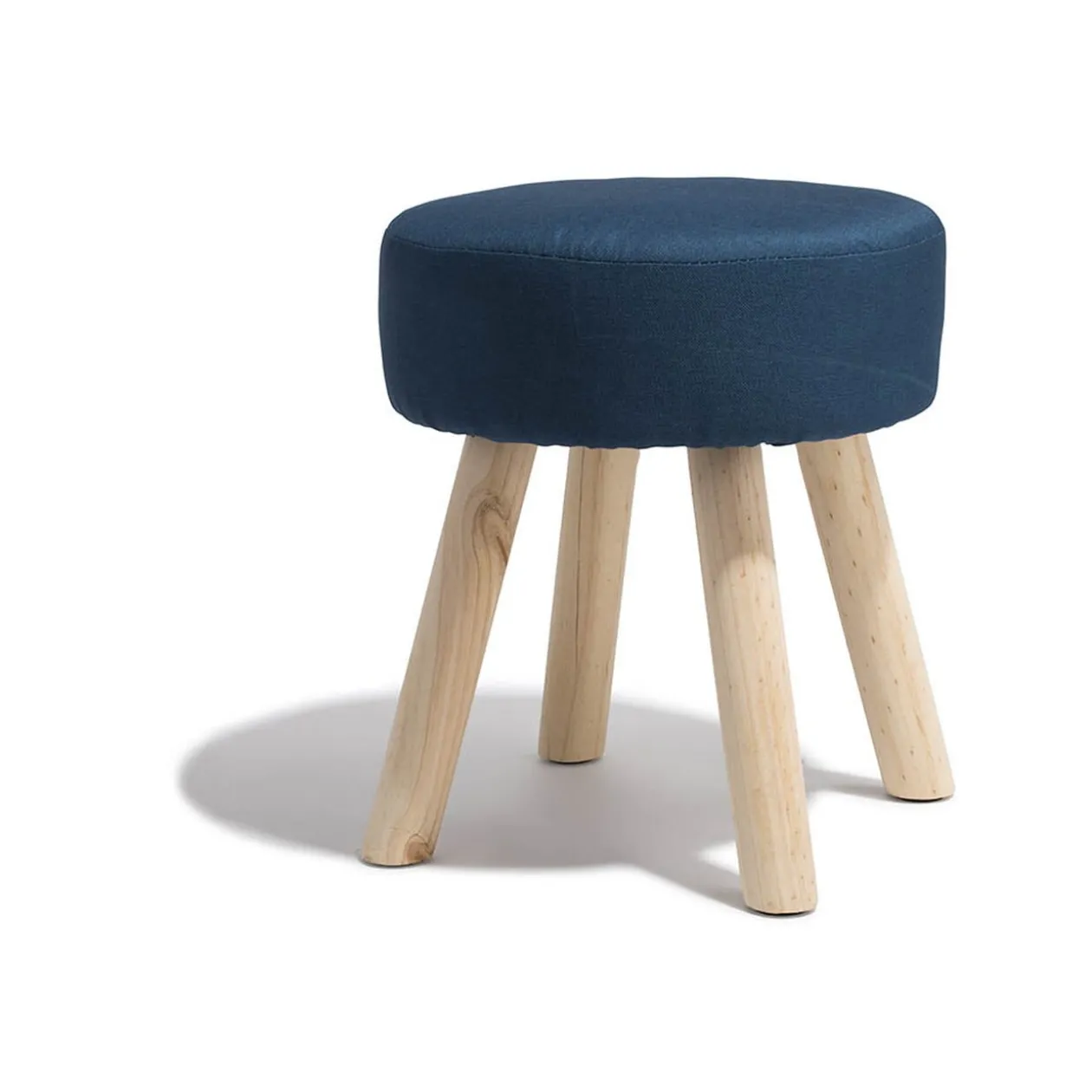 Tabouret Joseph bleu nuit