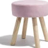 Tabouret Joseph rose
