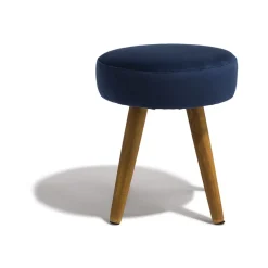 Tabouret Marceau bleu marine