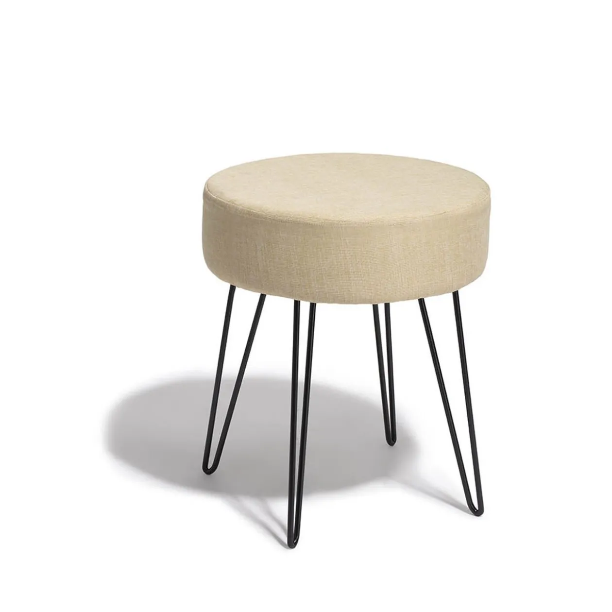 Tabouret Solange écru