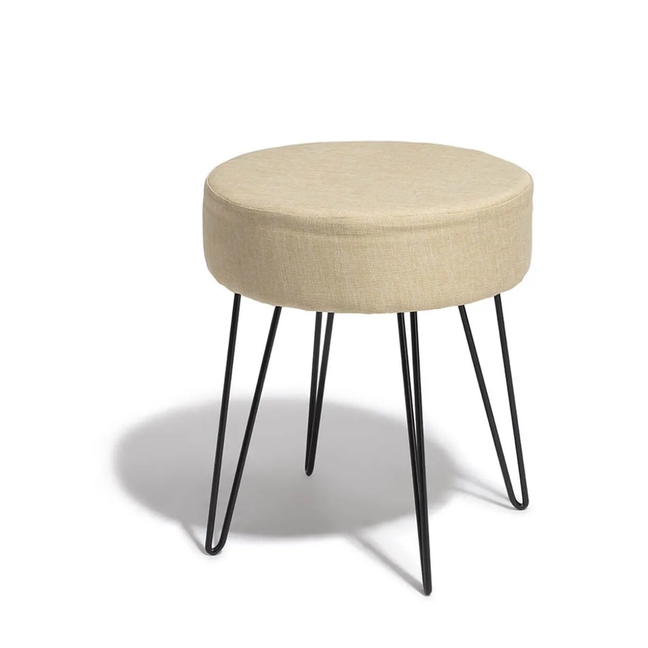 Tabouret Solange écru