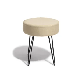 Tabouret Solange écru
