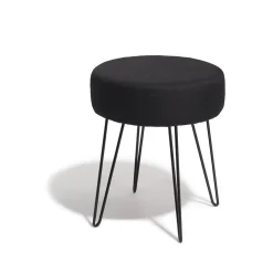 Tabouret Solange noir