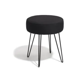 Tabouret Solange noir