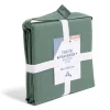 Taie de traversin 85x185cm 100% coton percale vert