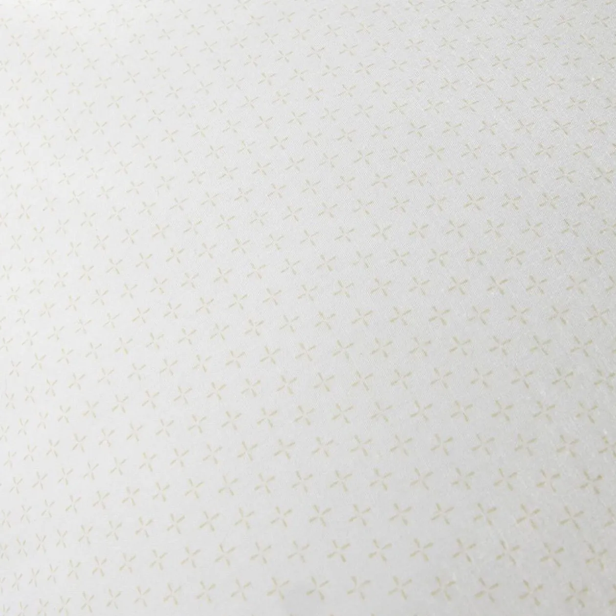 Taie d'oreiller à volant imprimé beige et blanc 50x70cm