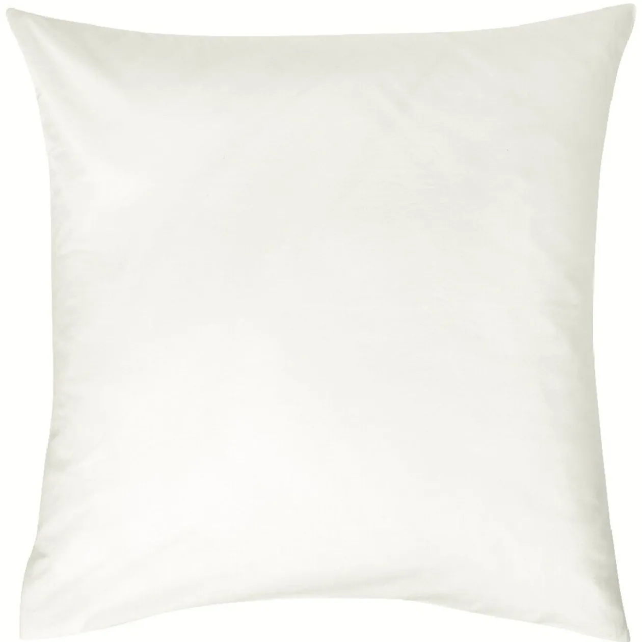 Taie d'oreiller carrée unie x2