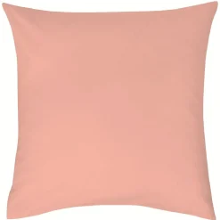 Taie d'oreiller carrée unie x2