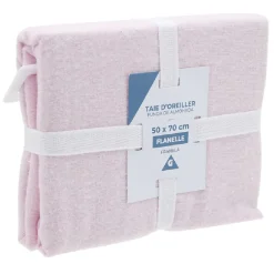 Taie d'oreiller flanelle L50X70 cm