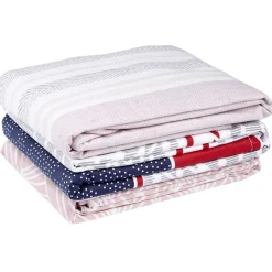 Taie d'oreiller rectangulaire imprimée x6