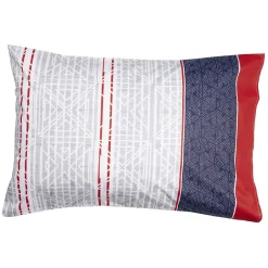 Taie d'oreiller rectangulaire imprimée x6