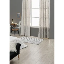 Tapis berbère Influence blanc motif flèches noir