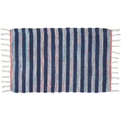 Tapis coton imprimé