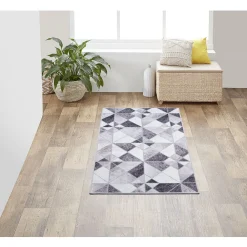Tapis design trompe l'oeil