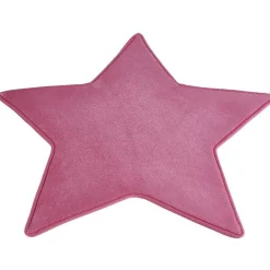 Tapis forme étoile rose